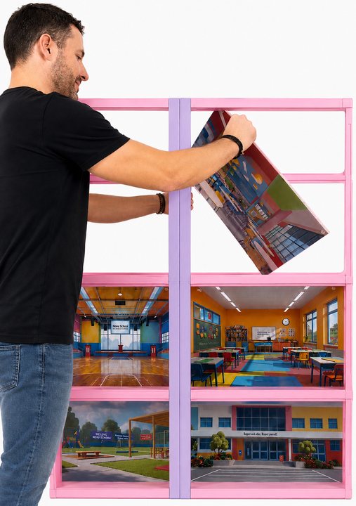 Switching the scene panels