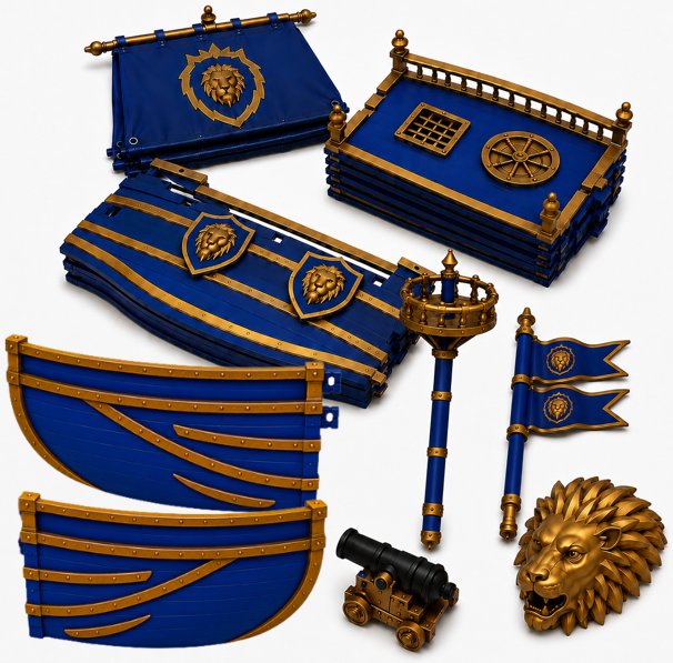 Sea Lion facade components